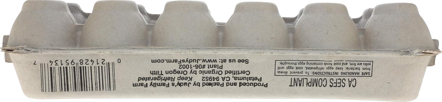 JUDYS Organic Large Eggs, 12 CT