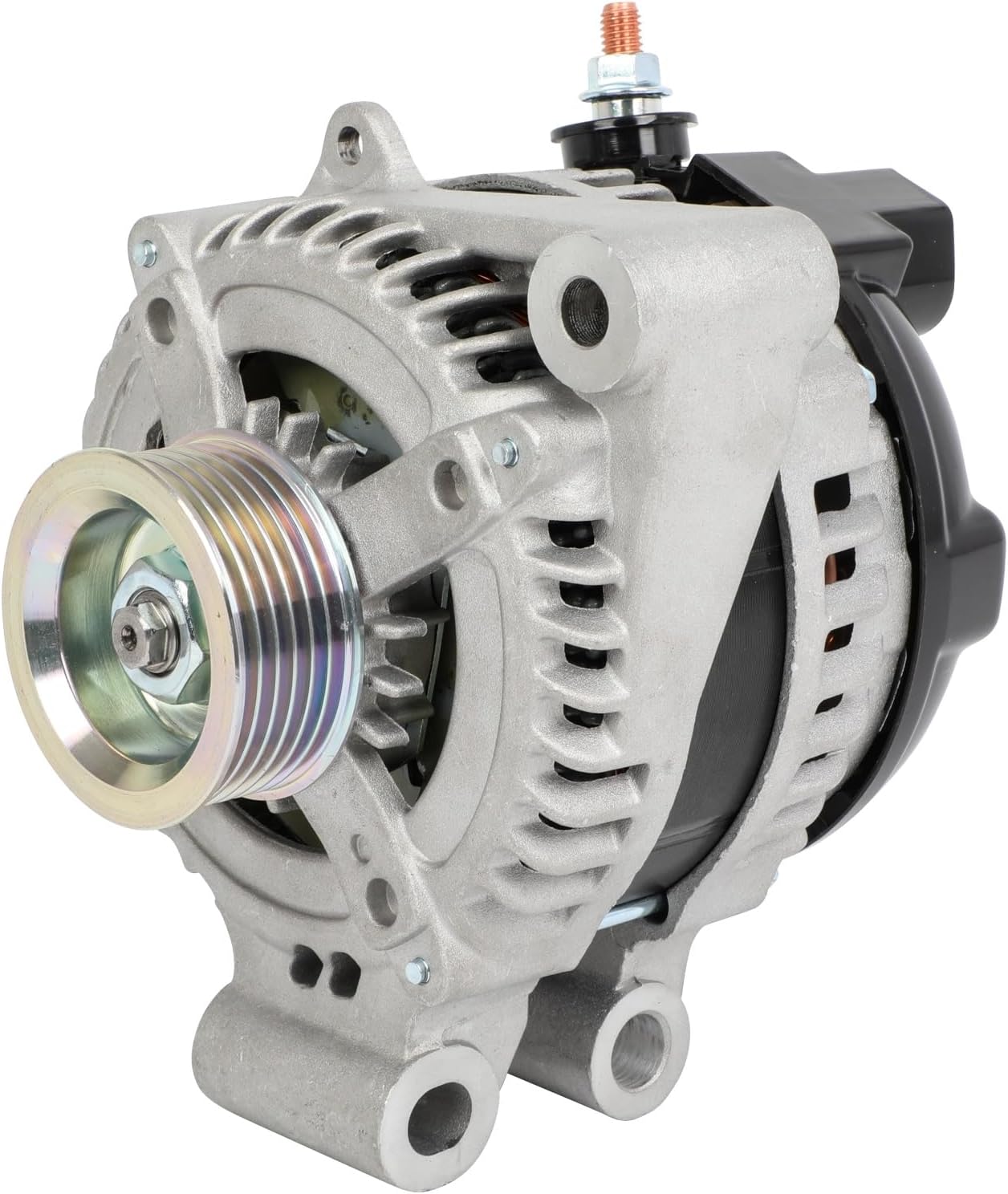 150A SCITOO Alternator New for Jaguar for F-Pace 3.0L 2017-2020,for Jaguar for F-Pace 5.0L 2019-2020,for Jaguar for F-Type 3.0L 2014-2020 12V CW 6-Groove Pulley Ref: 104210-5360