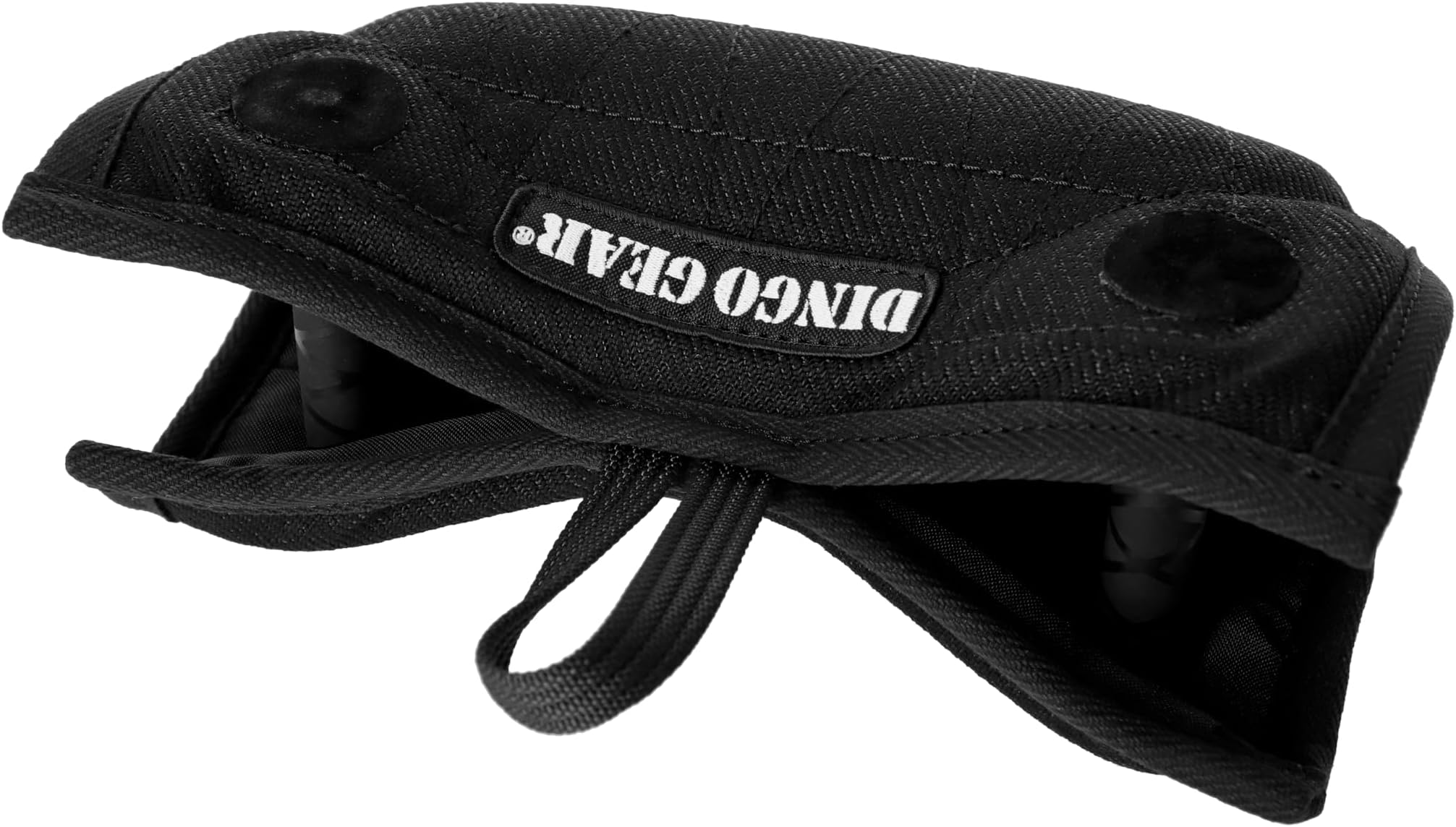 Dingo Gear Universal Bite Pad for Dog Training Mini Sleeve Hard 1 Handle 1 Holder in Tube Nylcot, Black S00704