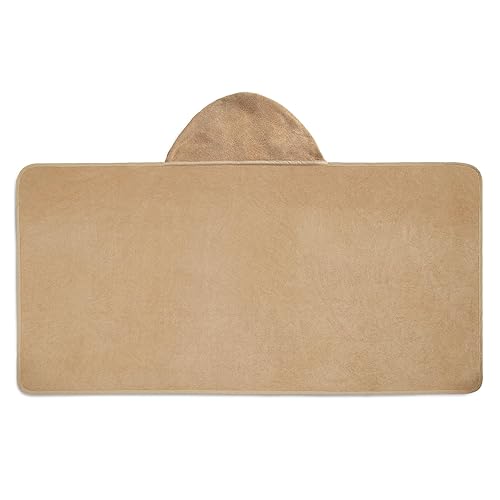 Miniatura 5 de Delta Children Toalla de baño con capucha para niños con bolsillos, súper suave y absorbente, gran regalo para niños y niñas, perro bronceado