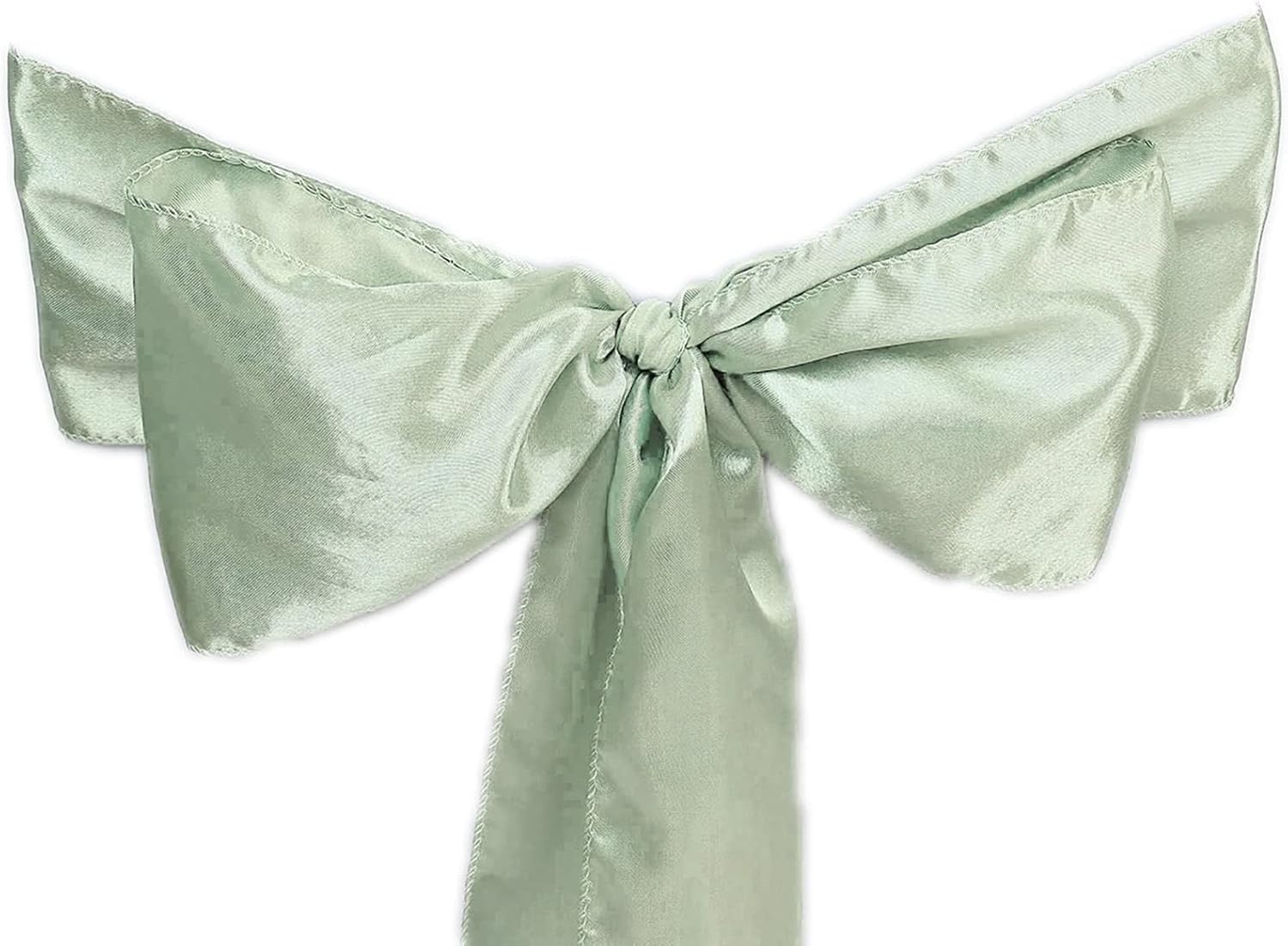 Balsa Circle 100 Chocolate Brown Satin Elegant Chair Cover Bows Sashes Wedding Banquet Decorations Party Supplies Engagement Events Reception