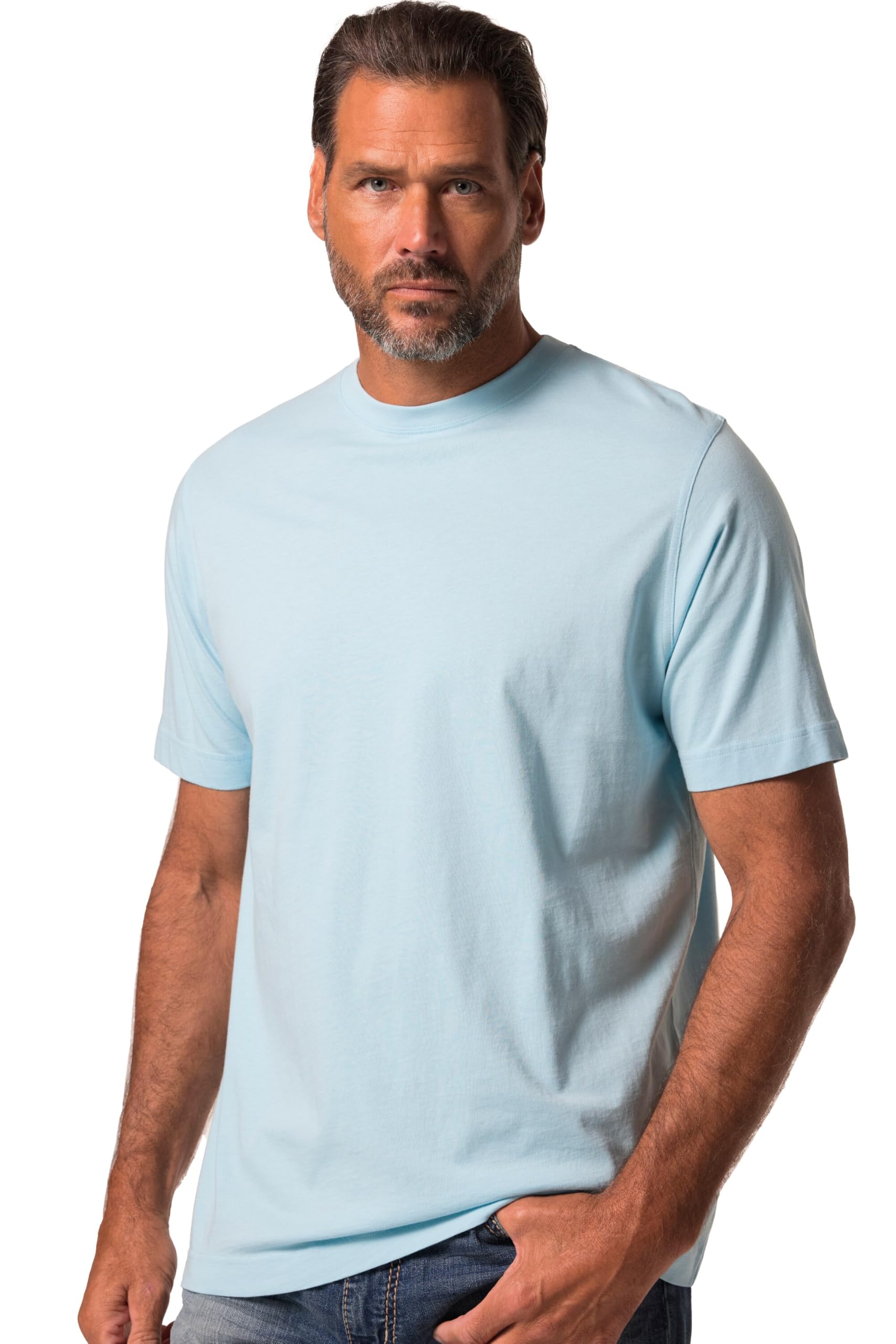 JP 1880 Men's T-Shirt, Deep Mint, XL