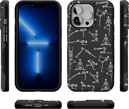 Vista 165 de Casely iPhone 13 Pro Case Compatible with MagSafe Blue Marble Case