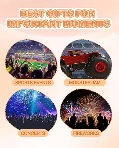 Miniatura 8 de ZOHAN EM030 - Protección auditiva para niños, auriculares con cancelación de ruido, orejeras para autismo sensorial, protección auditiva