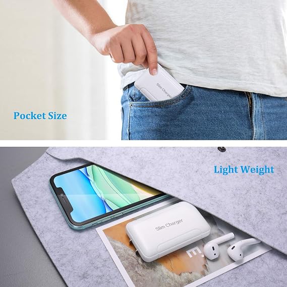 USB Charger Plug, Ultra Compact USB Wall Charger Foldable Wall Plug | Compatible with Home Camera, iPhone 16 15 14 13 Pro Max/12/11/Xr/Xs/X, Galaxy S24, Pixel and More Smartphone, 3-Pack,White