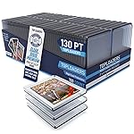 Premium Seamless 20PT - 360PT Thick Top Loaders for Cards | Top Loader Card Holder, Baseball Card Sleeves Hard Plastic, Hard Trading Cards Sleeves, TCG Sports Sleeve Hards, Toploader Clear Plastic.