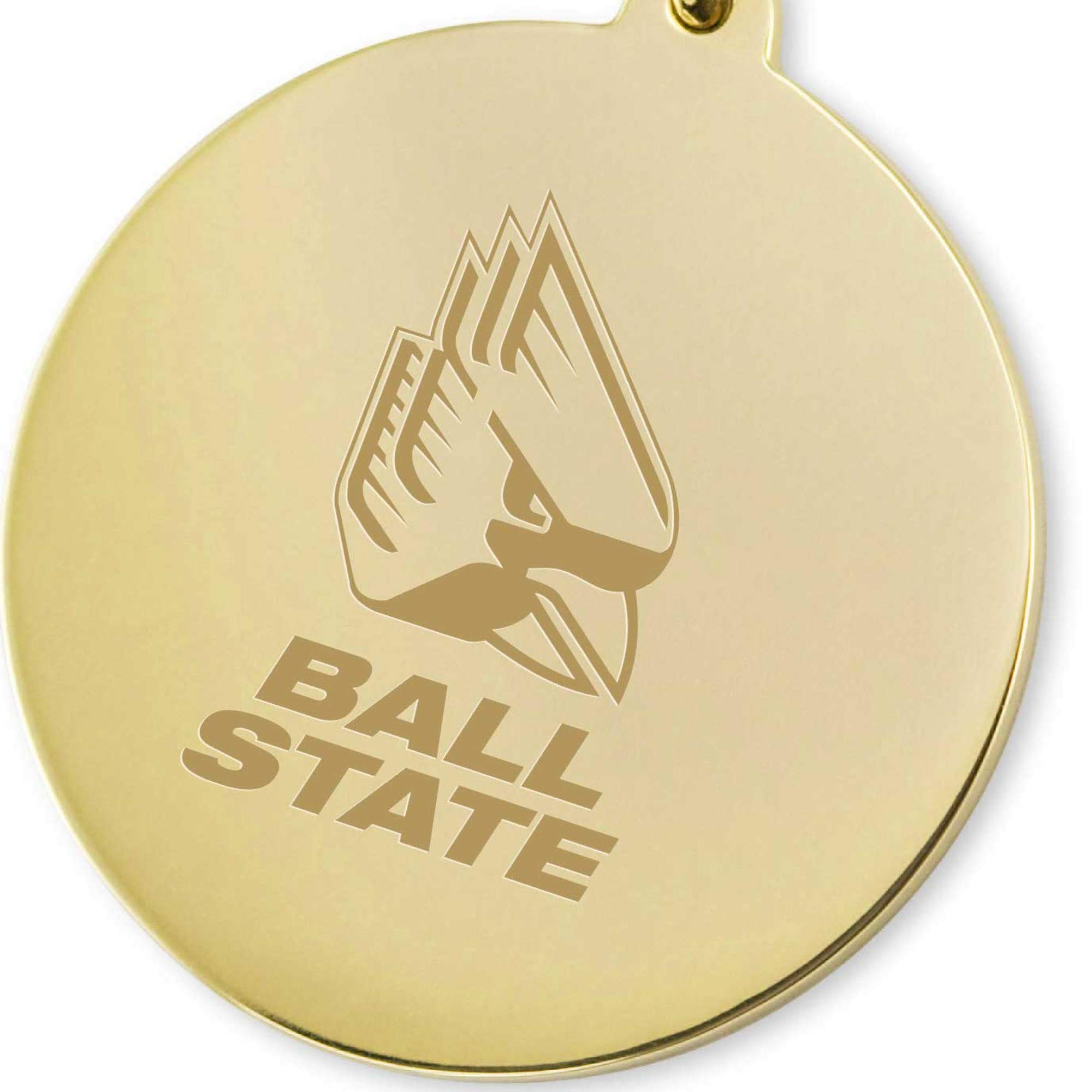 M. LA HART Ball State 18K Gold Charm
