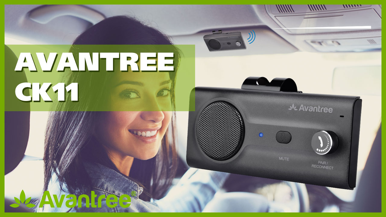 Audiocore AC480 Handsfree Carkit – Bluetooth 5.0, Stemassistent, 20 Uur Gesprekstijd