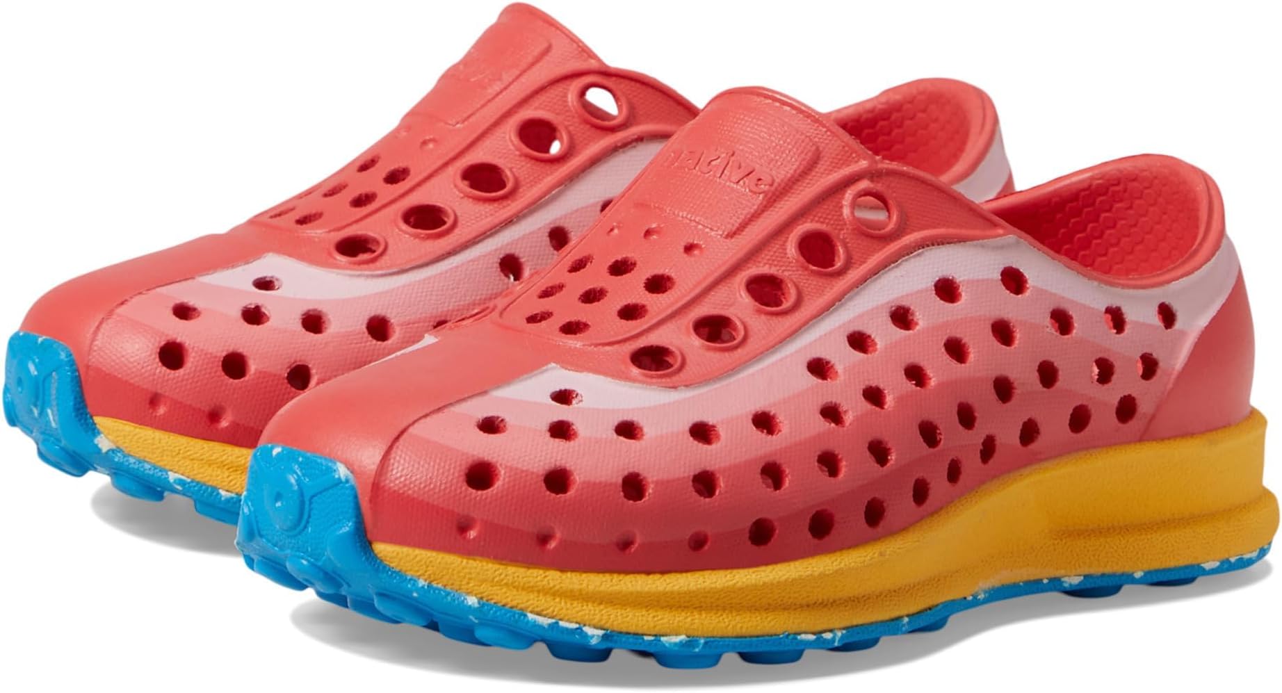 Native ShoesKids Robbie Print (Toddler) - Shoes for Kids - Slip-on Construction - Round Toe Design