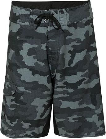 Burnside B9371 - Camo-Diamond Dobby Board Shorts