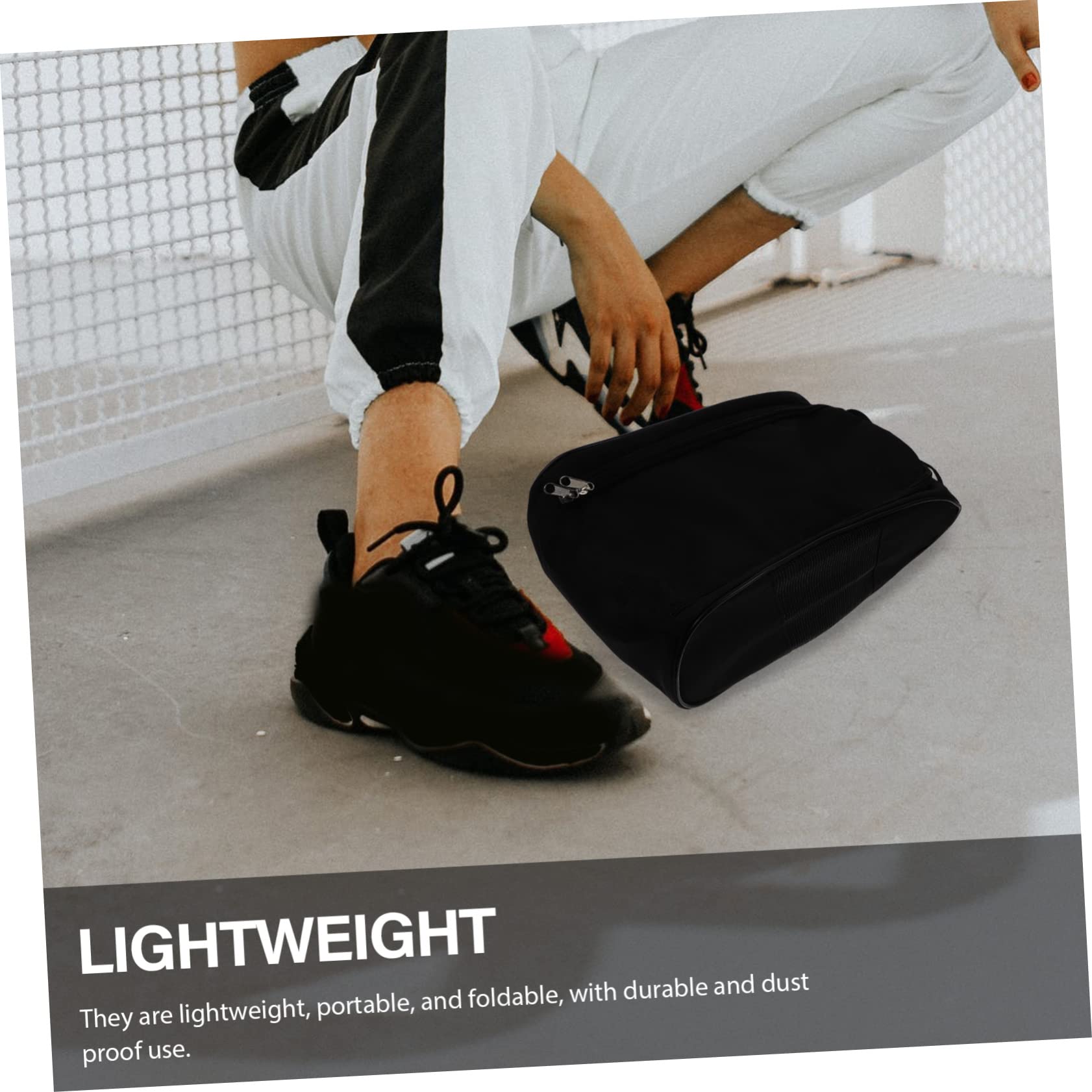LIFKOME 3 Pezzi Borsa Organizer Per Scarpe Compatta in Tessuto Oxford Per Riporre Le Scarpe Da Viaggio Per Le Scarpe Da Palestra