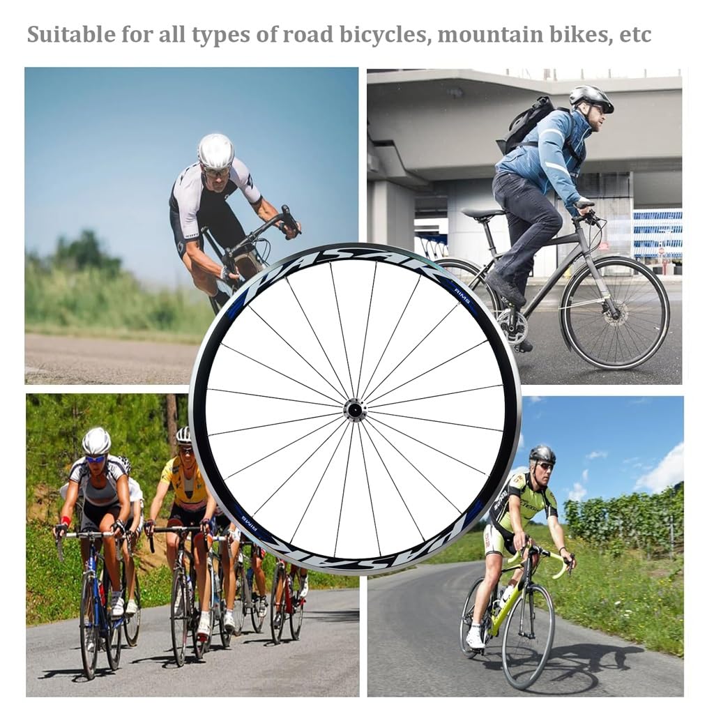 Ruedas para bicicleta de carretera 700C, aleación de aluminio 7075, juego de ruedas QR para bicicleta, buje delantero de 20", ruedas traseras de 24", freno C/V, 7-11 velocidades, llantas de 30 mm, a