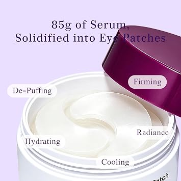 Calcium Volume Under Eye Patches + Calcium Anti Wrinkle Eye Cream 15g