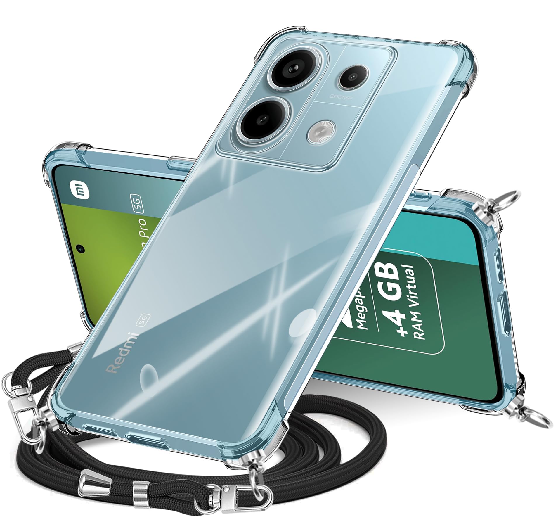 Amazon.co.jp: NISIILNG Xiaomi Redmi Note 13 Pro 5G ケース クリア