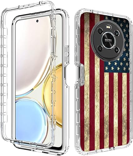 Miniatura 6 de Funda para Honor X9 (4G/5G)/Honor X30/Honor Magic4 Lite, ANY-NX1 con protector de pantalla de vidrio templado, funda protectora de cuerpo completo