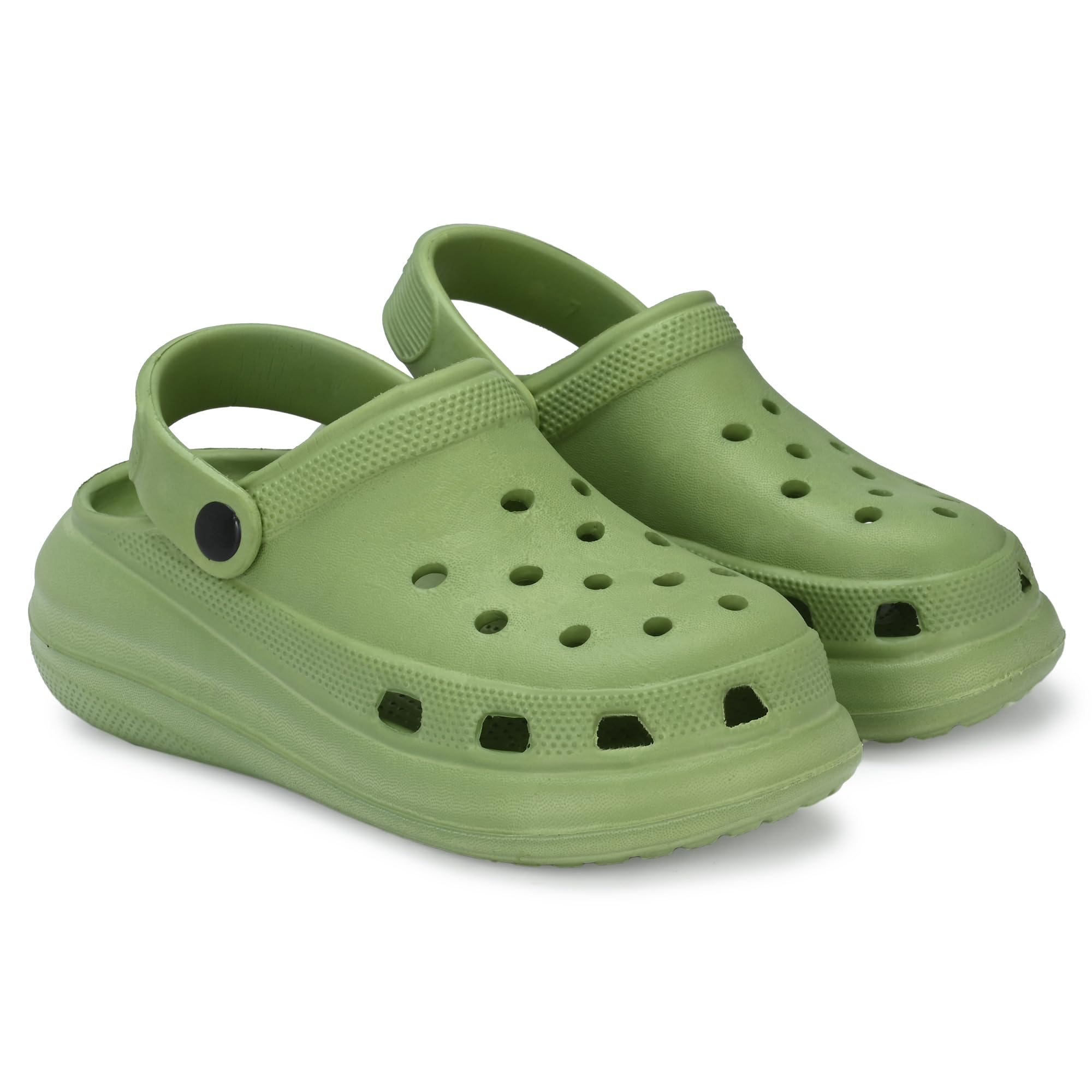 BirdeStylish Comfortable Lightweight Regular Wear Beige Clogs for Women