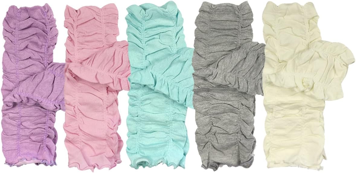 BowbearSet of 5 Baby & Toddler Leg Warmer Collection Premium Value Pack