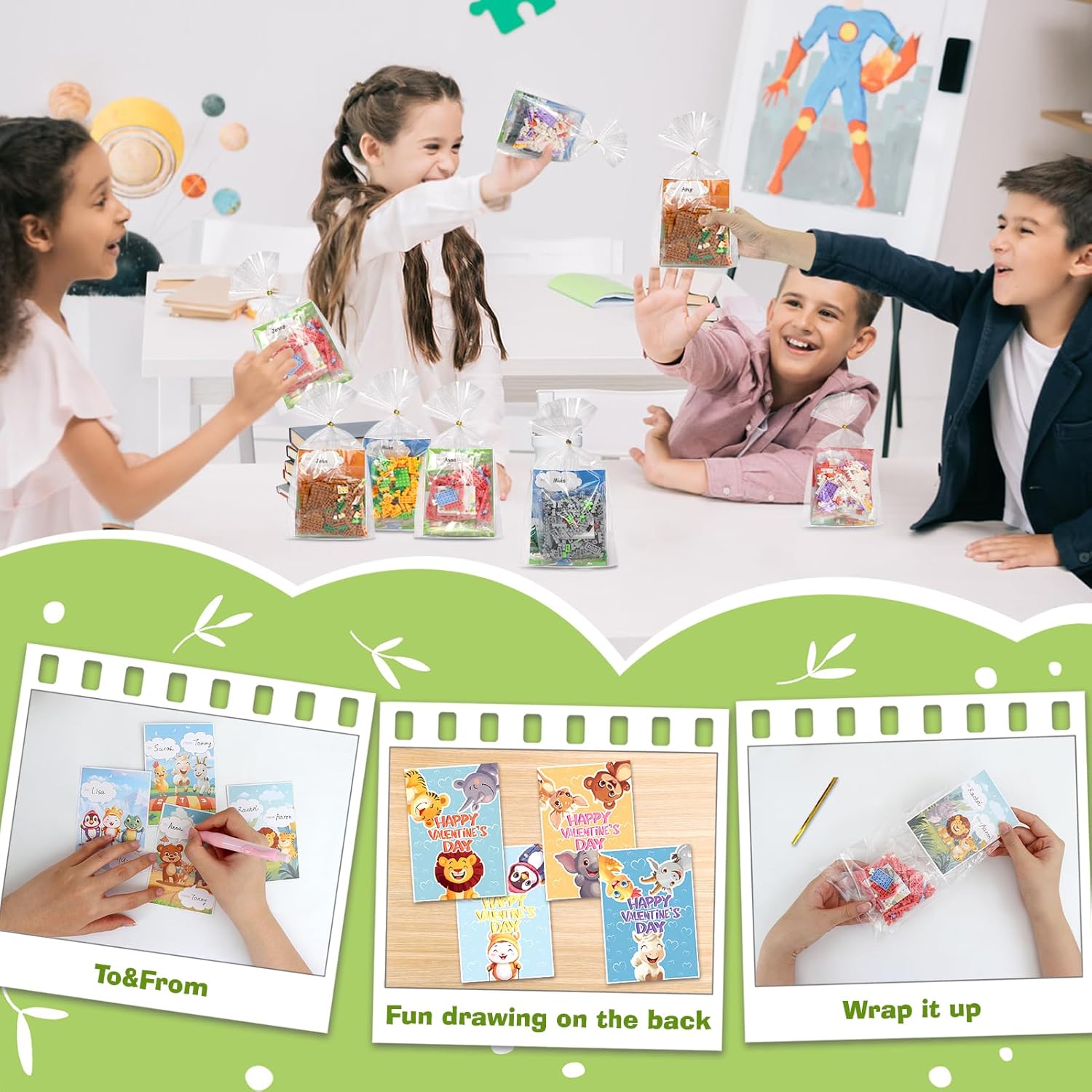Mini Building Block Sets Animal 24 Pack，Easter Egg Fillers for Kids, Party Favors for Kids Building Set for Goodie Bag Fillers Classroom Prizes Ages 6+ (Animals)