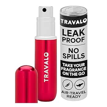 301 TRAVALO アトマイザー VECTOR black Amazon.com: Travalo Vector Travel Perfume Atomizer with U