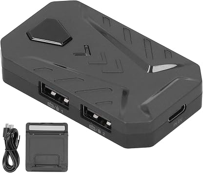 Keyboard Mouse Adapter, Gaming Keyboard Mouse Converter Adapter Mobile Game Accessory for Android/IOS System Mix Pro standard