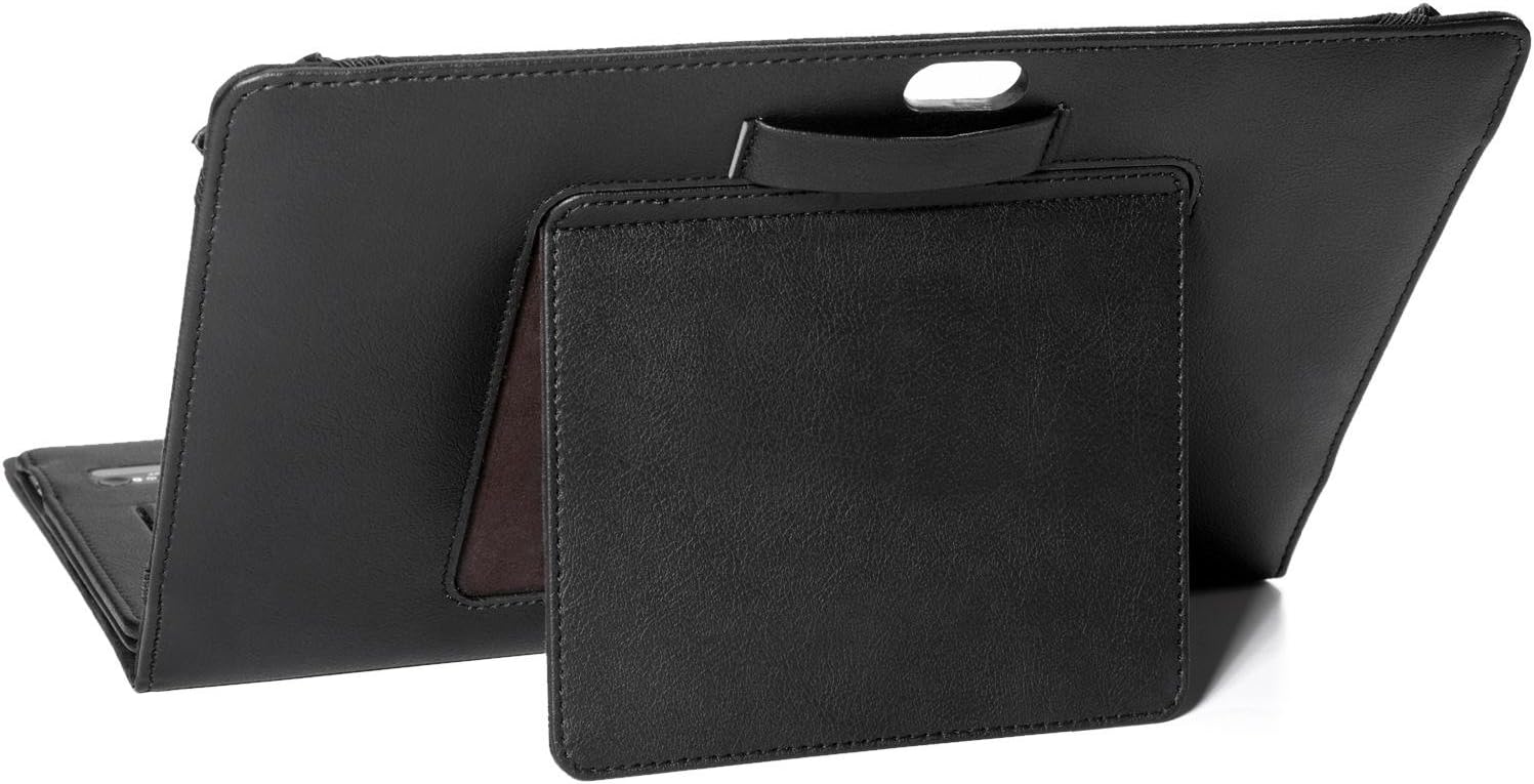 iClever® IC-BKC02 Detachable Folding Wireless Bluetooth Keyboard PU Leather Stand Case Touch Cover Mouse Touchpad for Microsoft Surface, Surface 2 / Surface Rt, RT 2 / Surface Pro, Pro 2 - and Any Other Win8 Windows 8 10.6 inch Tablet