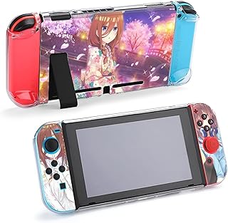 五等分の花嫁 中野三玖 五等分の花嫁 中野三玖 五等分の花嫁 中野三玖 Switch ケース かわいい 保護カバー スイッチ ケース 可愛い スイッチ カバー アニメ 超薄 分体式 全面保護 分解簡単 指紋防止 着脱簡単 プレゼント