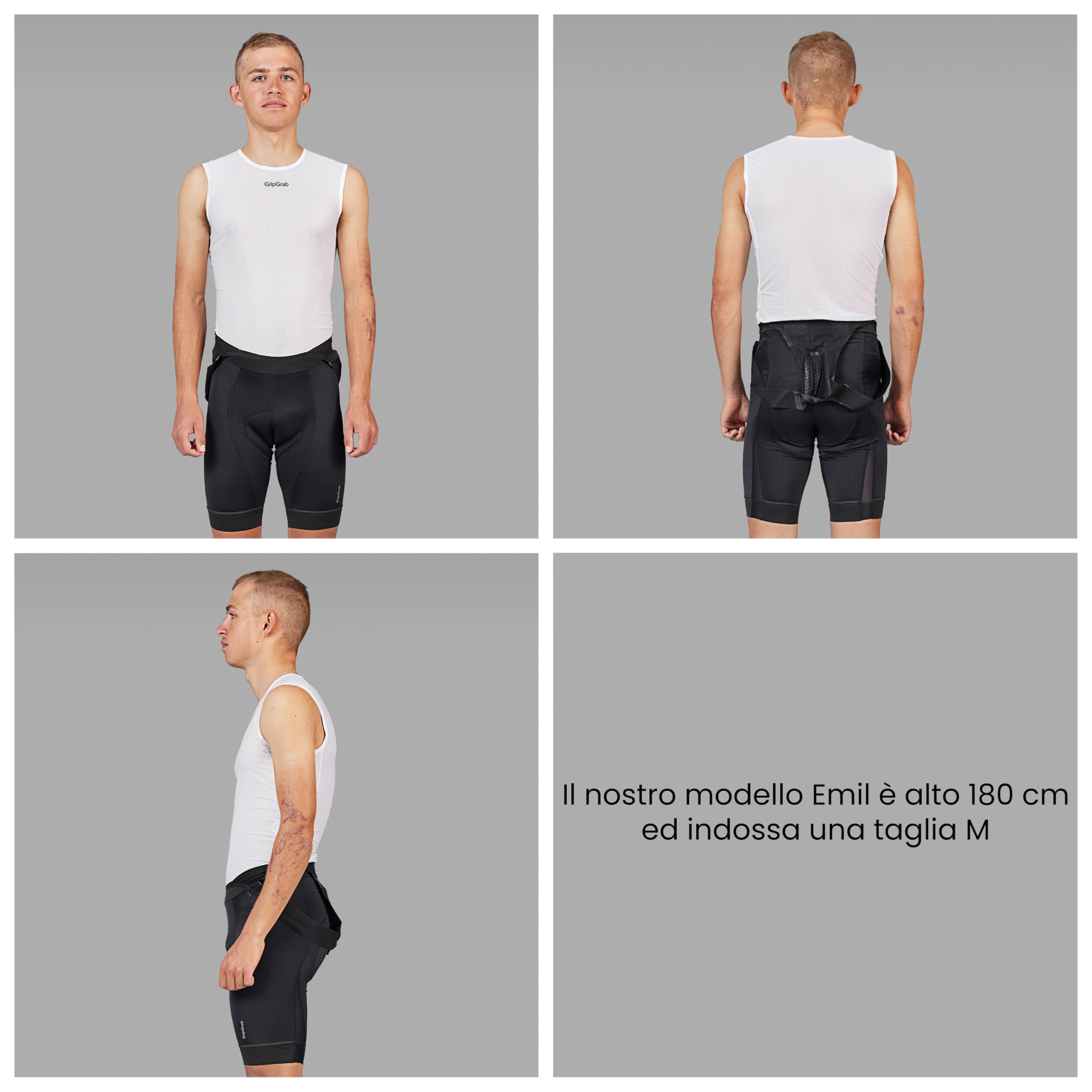 GripGrab Gripgrab Intimo da Ciclismo Ultralight Mesh Senza Maniche Maglia Intima Unisex - Adulto (Pacco da 1)