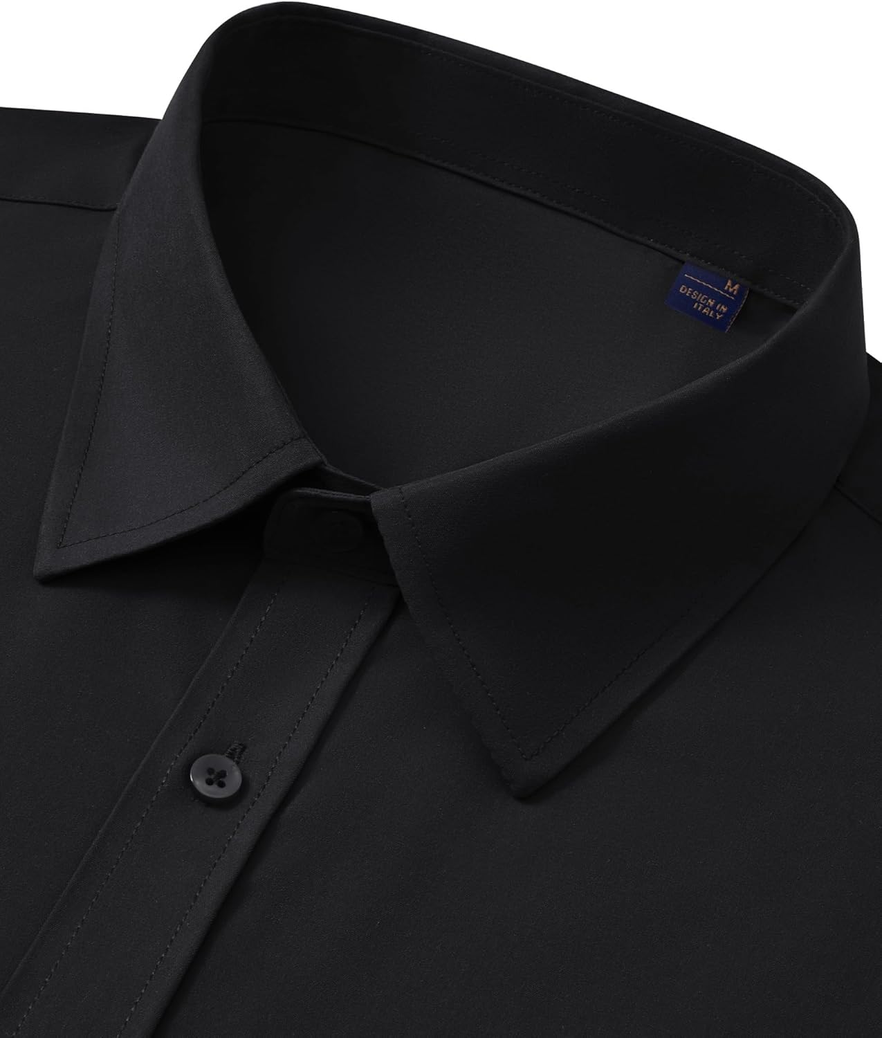 J.VER Mens Dress Shirts Long Sleeve Solid Formal Shirt Stretch Business Casual Wedding Button Down Shirts - Image 5