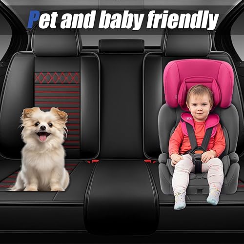 Miniatura 6 de 5 fundas de asiento de automóvil para Cadillac Escalade 2001-2025, cubierta interior delantera y trasera, protectores de asiento divididos