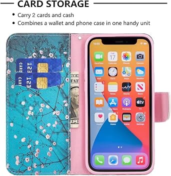 For iPhone 15 Case Leather Wallet Flip Folio Stand View Bookstyle Case with Card Holder Stand Silicone Bumper Shockproof Slim PU Phone Cover for iPhone 15 Kapok