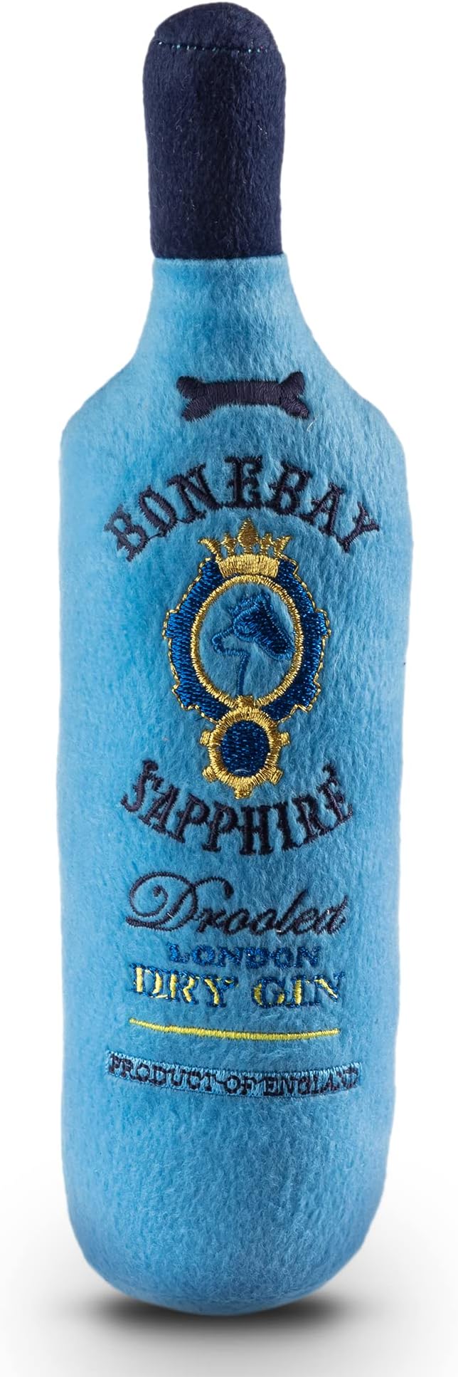 Dog Diggin Designs Libation Station Collection | Unique Squeaky Parody Plush Dog Toys – Shaken, Not Stirred