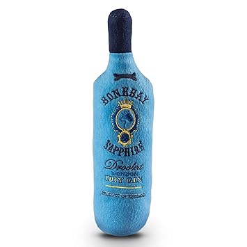 Dog Diggin Designs Libation Station Collection | Unique Squeaky Parody Plush Dog Toys ? Shaken, Not Stirred