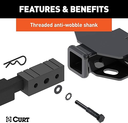 Miniatura 8 de Portabicicleta extensible de montaje con enganche Curt 18030