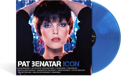 ICON (BLUE VINYL) por Pat Benatar, capa do álbum