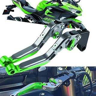 For 折りたたみハンドルバーブレーキクラッチレバー Z250SL NINJA 125 300R NINJA 300R NI.NJA 250R NI.NJA 400 Z125 Z400 NI.NJA 250 Z250 EX250 NI.NJA250 Z300 に適しています