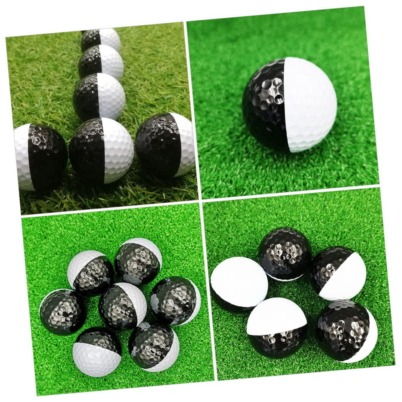 INOOMP 3 Set Di Golf Per Lallenamento La Mira E Lallenamento Per I Golfisti Accessori Di Allenamento Pratici E Convenienti 2 Pezzi * 3