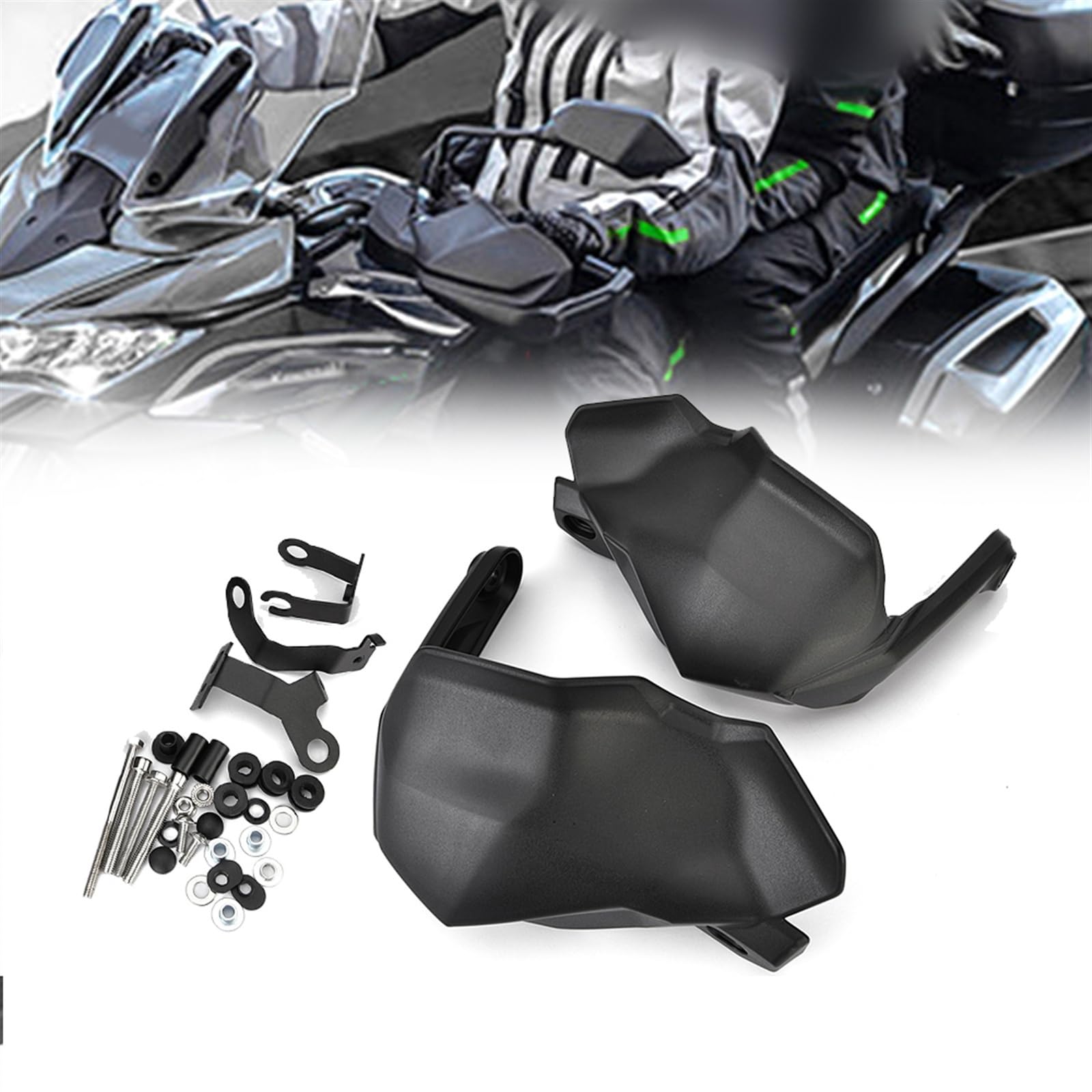 Protège-Mains De Moto pour pour Versys 650 pour Versys650 2022 – 2023, Bouclier De Protection Coupe-Vent, Équipement De Protection