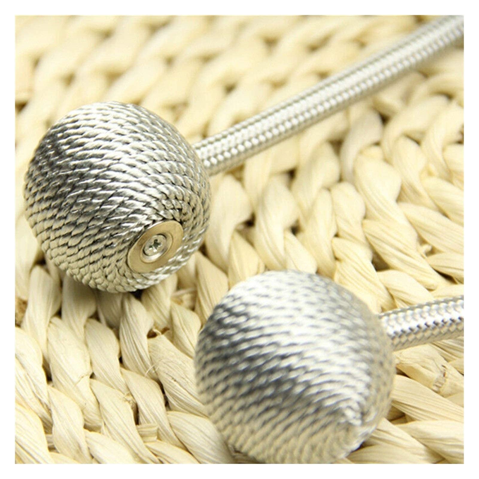 Embrasses magnétiques pour rideaux, 4 pièces en forme de boule pour rideaux, boucle magnétique, attaches pour rideaux, clips de support de boucle, accessoire pour fixation de rideaux (noir) (café fo