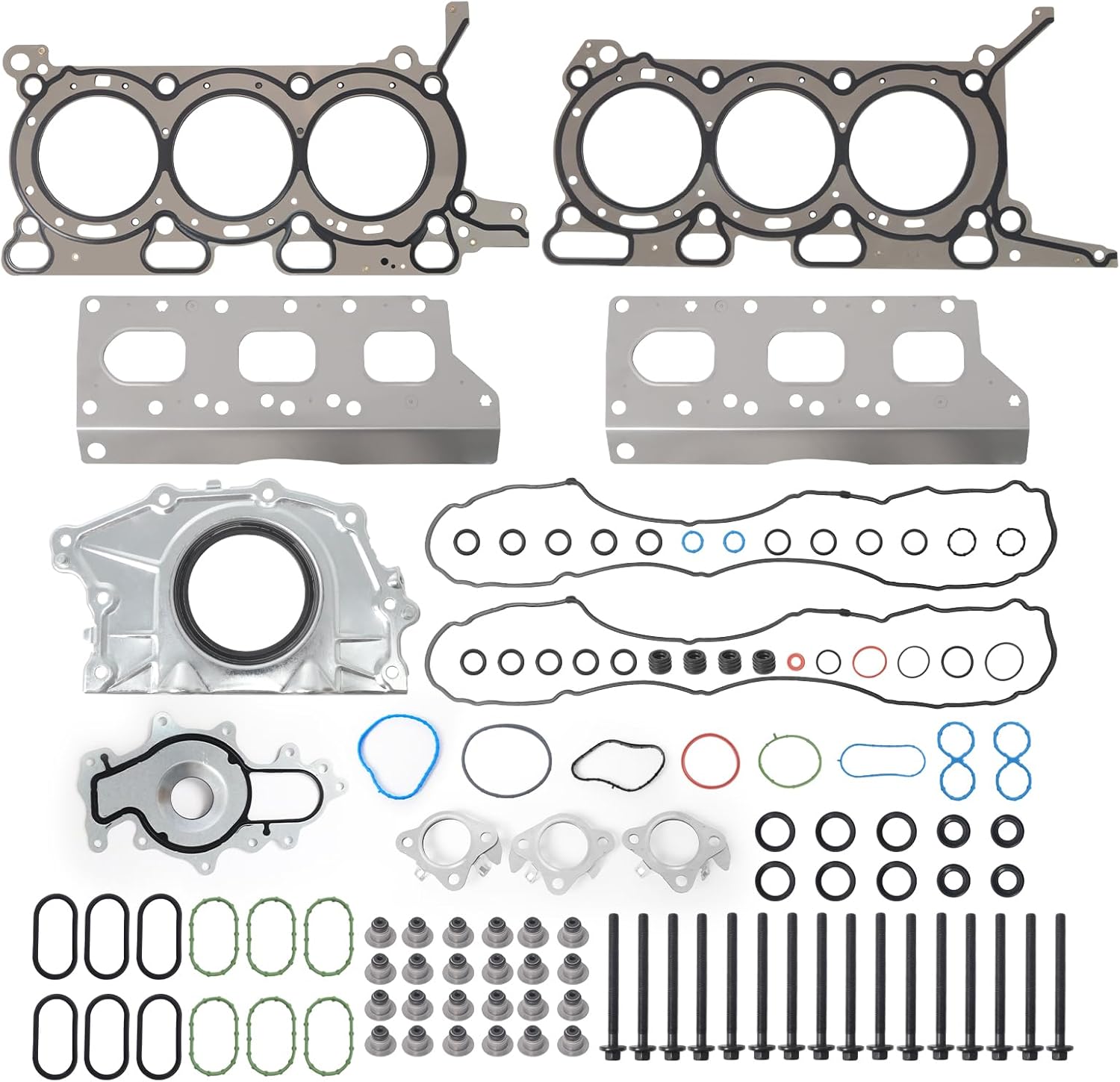 Head Gasket Set Kit with Bolt, Compatible with 2016-2020 Ford F-150 Expedition, Lincon Navigator 3.5L DOHC Tourbo