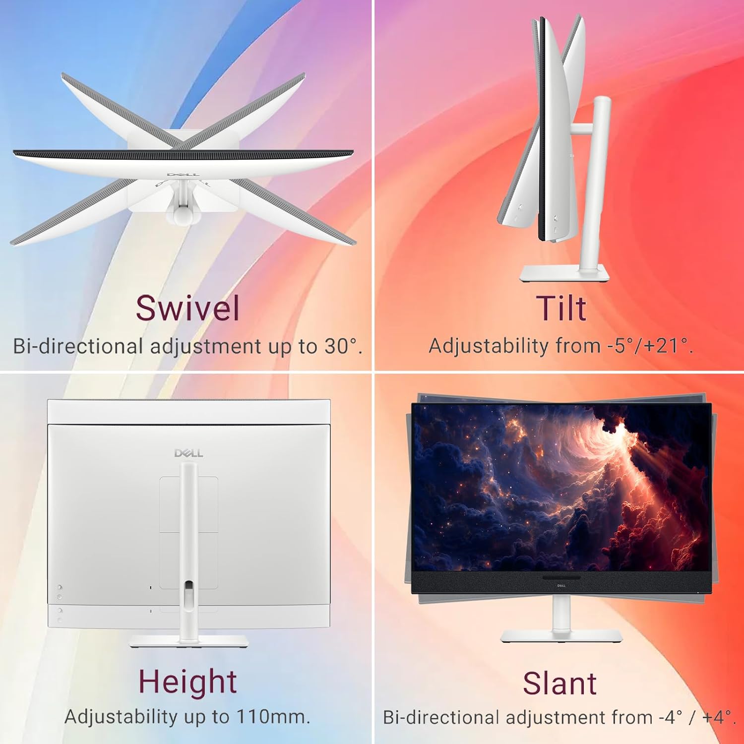 Dell Plus 32" 4K Curved Monitor, QD-OLED Display, 120Hz 0.03ms, AMD FreeSync Pro, AI-Enhanced 3D Spatial Audio, 99% DCI-P3, Dolby Vision, 5x2.5W Speakers, USB-C 90W PD, Compatible with PC & Console 9 71zPogNQuAL. AC SL1500