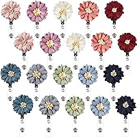 Vista 8 de Boao 10 soportes retráctiles para tarjetas de identificación con clip de cocodrilo con clip de cocodrilo para tarjetas