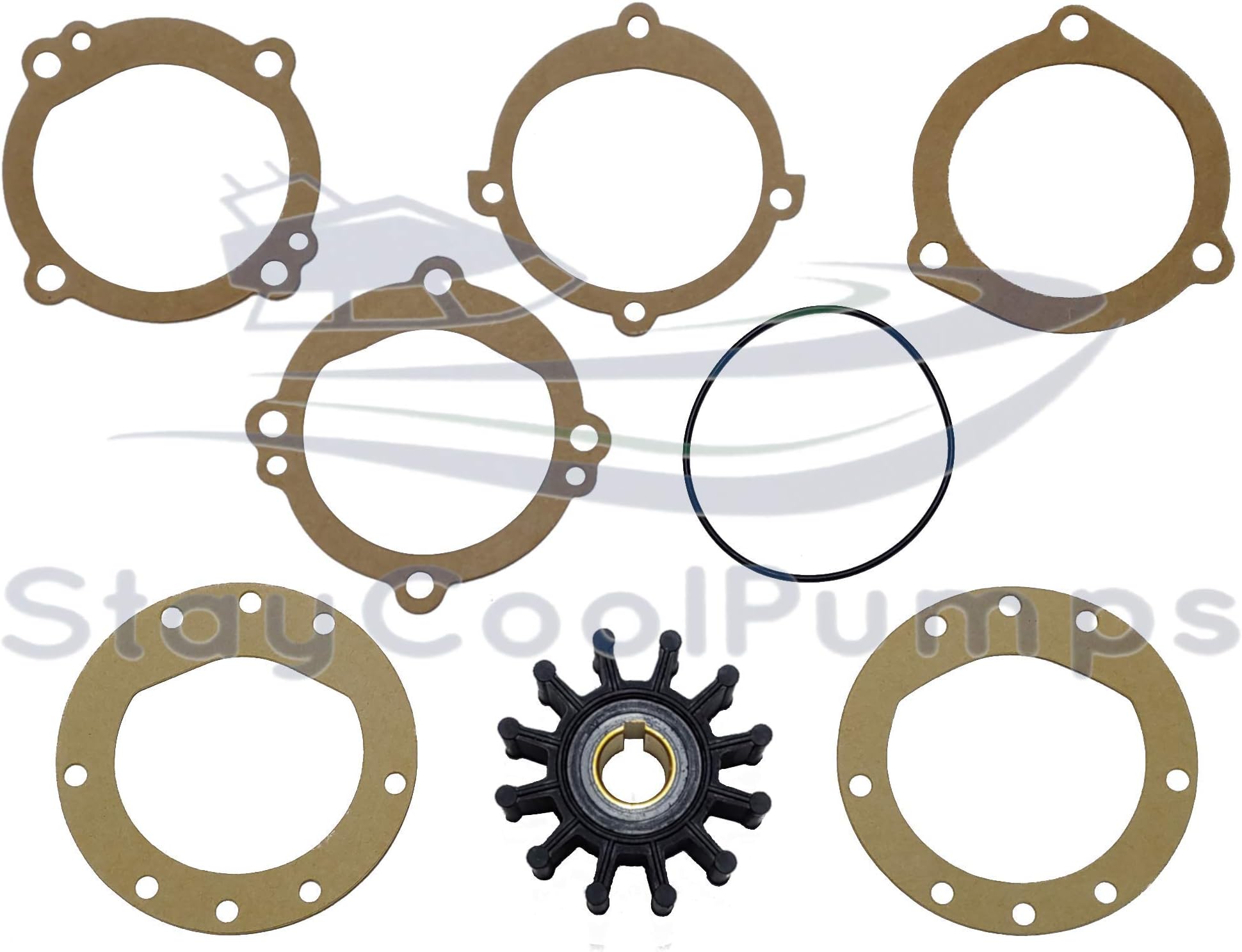 SCP-10615K Impeller Kit Replaces Sherwood 10615K Crusader 20300