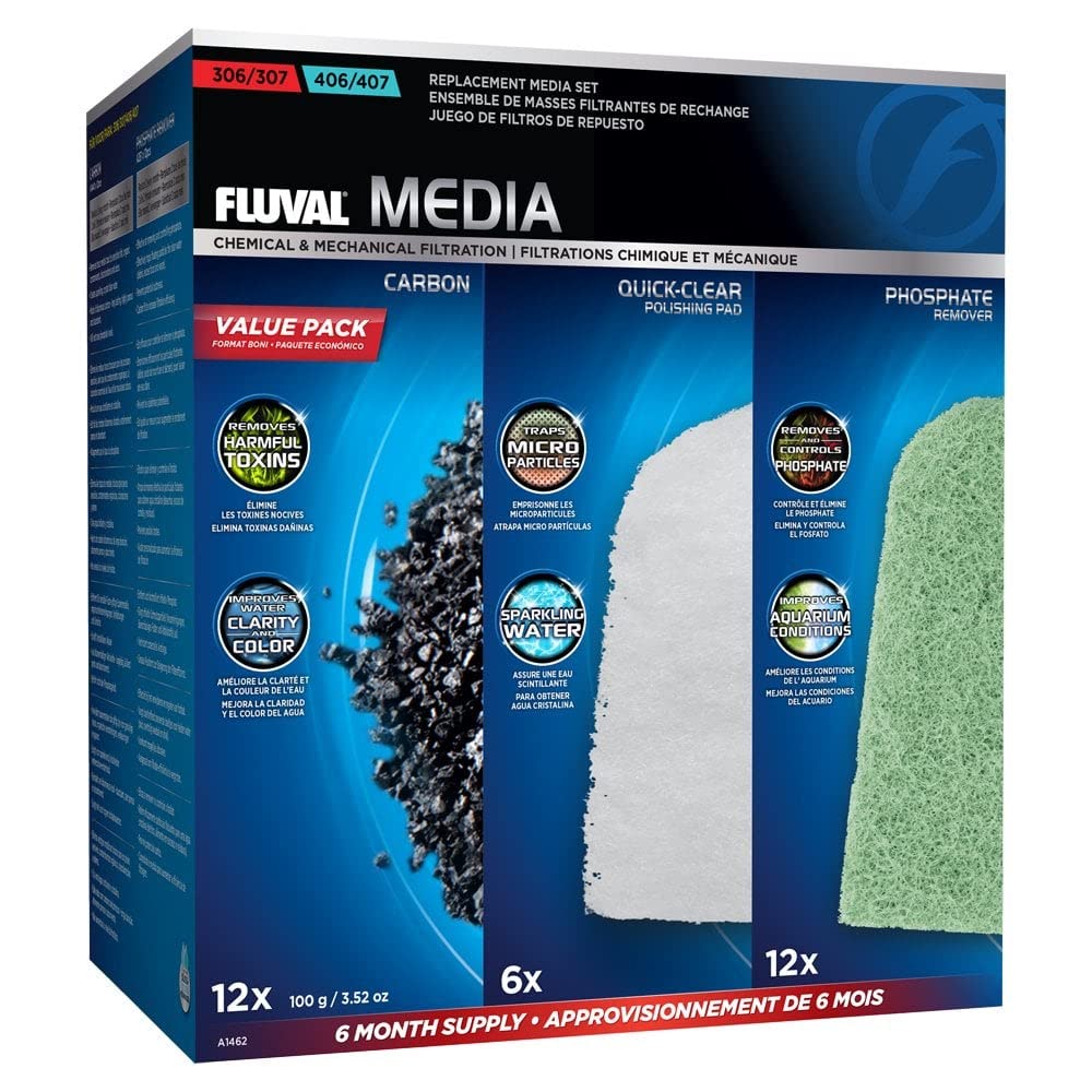 Fluval Fluval 307/407 Pack Ładowanie 6 miesięcy 1250 g