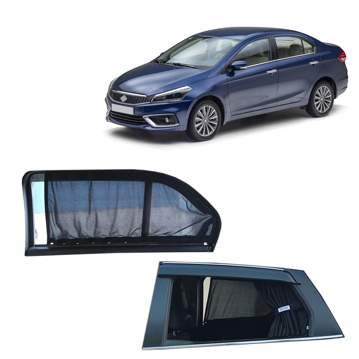 Car Window Curtains Compatible with Maruti Suzuki Ciaz 20212023 Model