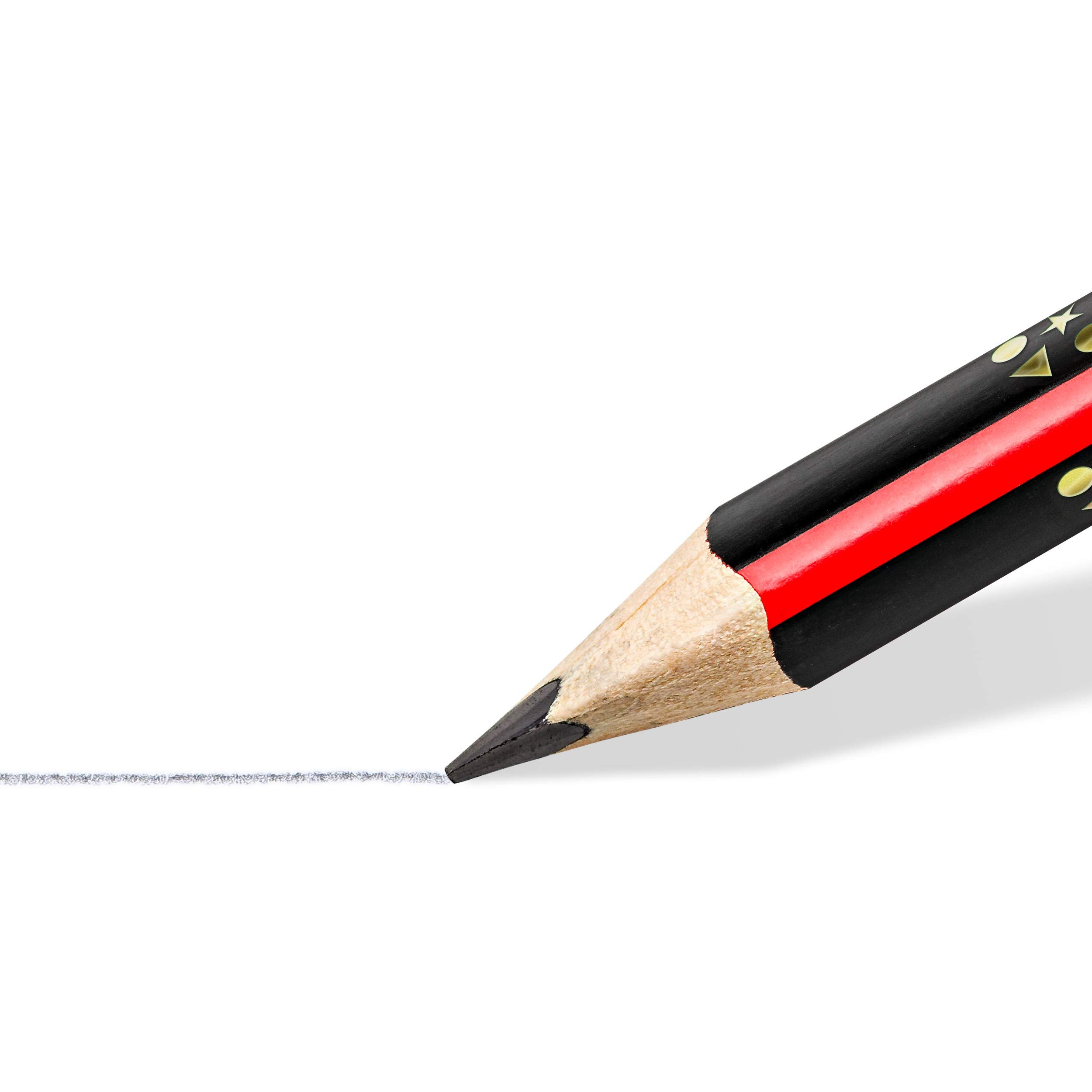 Staedtler 1285-2KP50 Noris Club Jumbo ołówek, twardość HB, 50 szt.