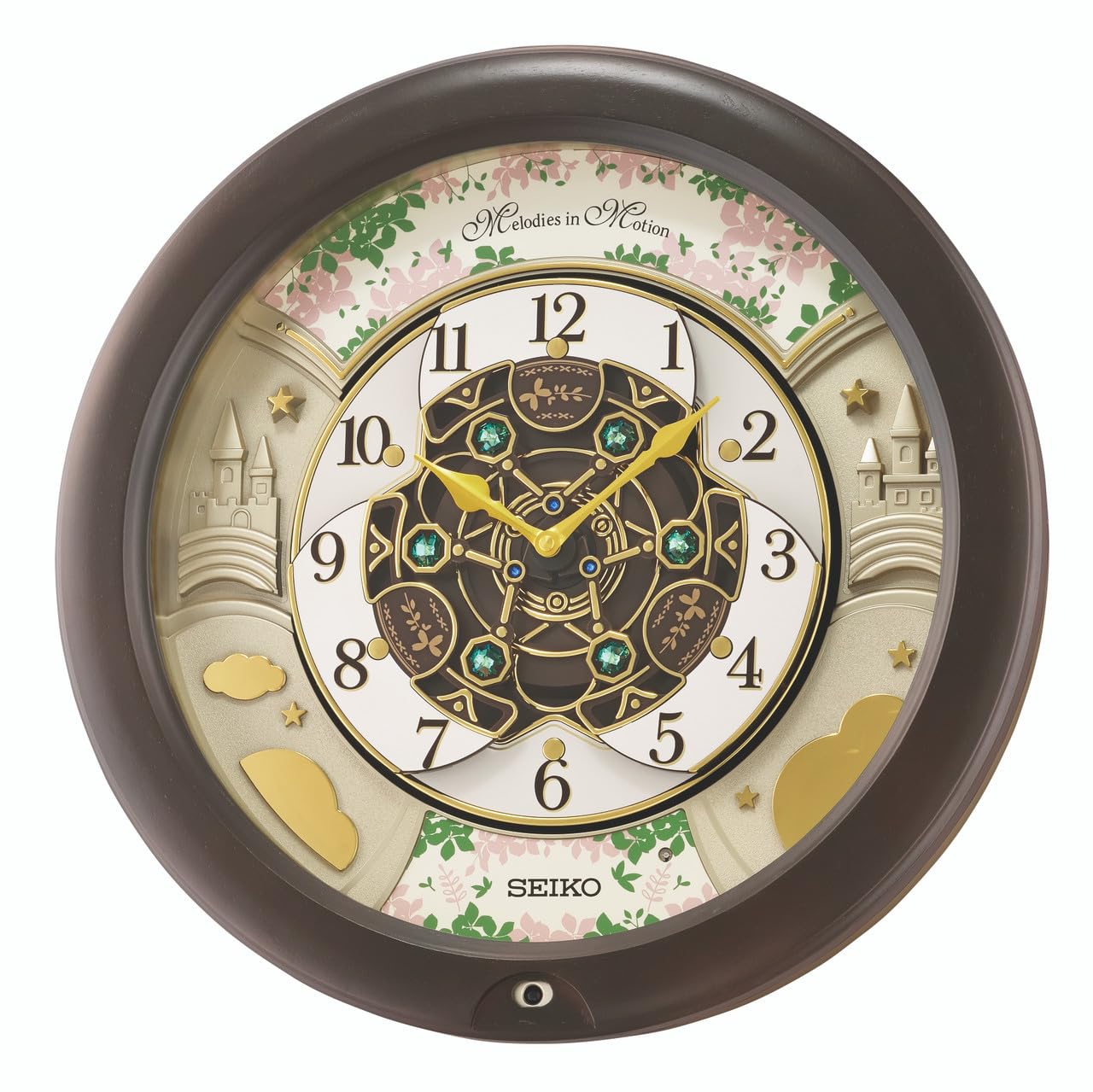 Seiko Melody in Motion Wall Clock QXM391N