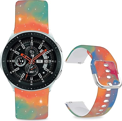 Miniatura 12 de Correas de reloj deportivas compatibles con Samsung Galaxy Watch 7/FE/6/5/4 1.575 in 1.732 in/Galaxy Watch 6 Classic 1.850 in 1.693 in/Watch 3 1.614