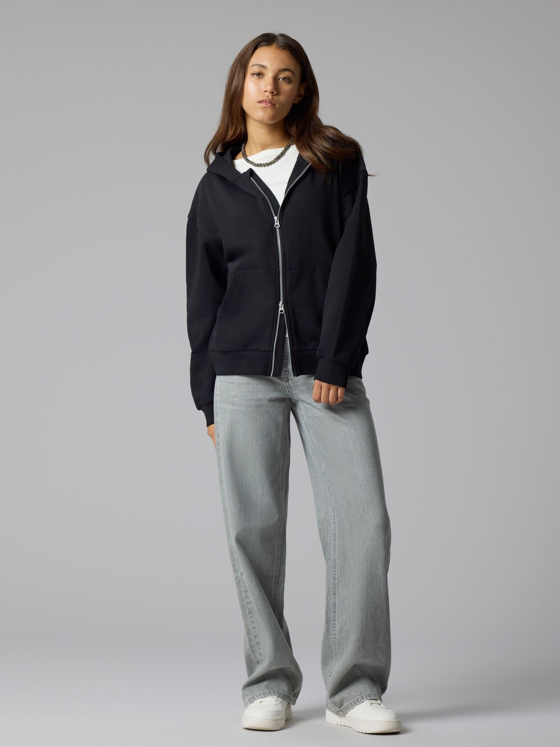 Nlnnevo LS L Sweat Cardigan Noos