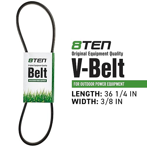 Miniatura 2 de 8TEN Correa de transmisión de borde crudo para Honda 22431-VE1-T00 HRB215 HRB216 HRB217 HRM215 HRR216 HRT216 HRZ216 Walk Behinds