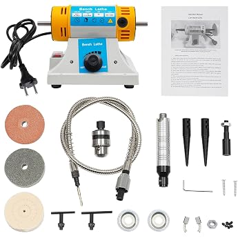 Polishing Machine Jewellery Multifunctional Table Polisher 320 W Bench Grinder Stand Polishing Machine Desktop Jade Cutting and Polishing Machine for Woodworking 220 V
